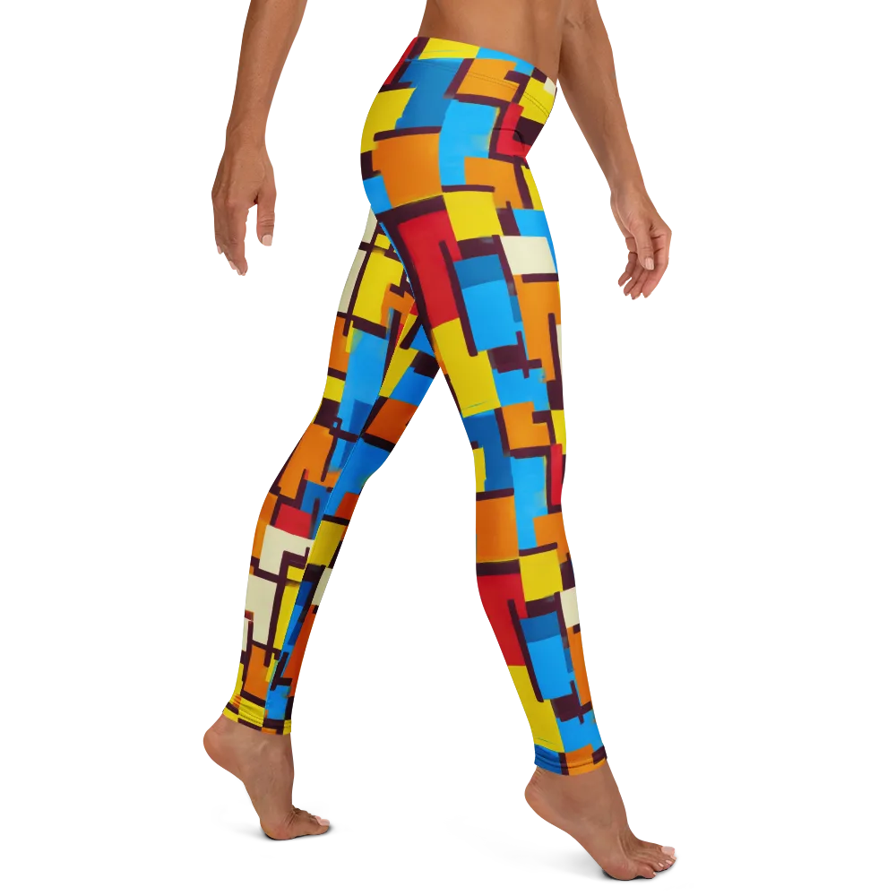 Bauhaus Voltage on Leggings — Right