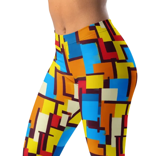 Bauhaus Voltage on a Leggings
