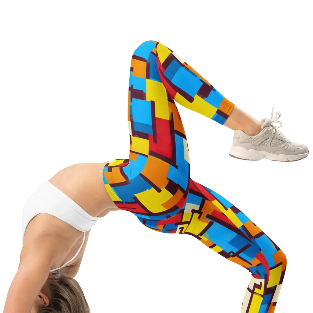 Bauhaus Voltage on Leggings — Right