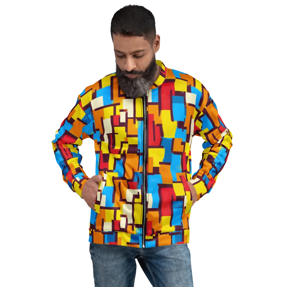 Bauhaus Voltage on Bomber Jacket — Front