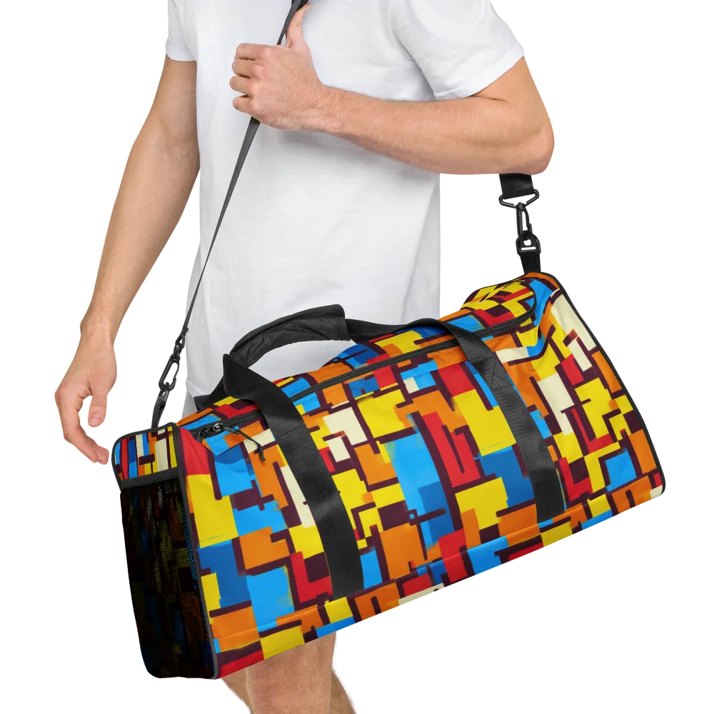 Bauhaus Voltage on Duffle Bag — Right Front