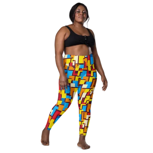Bauhaus Voltage on a Leggings with Pockets