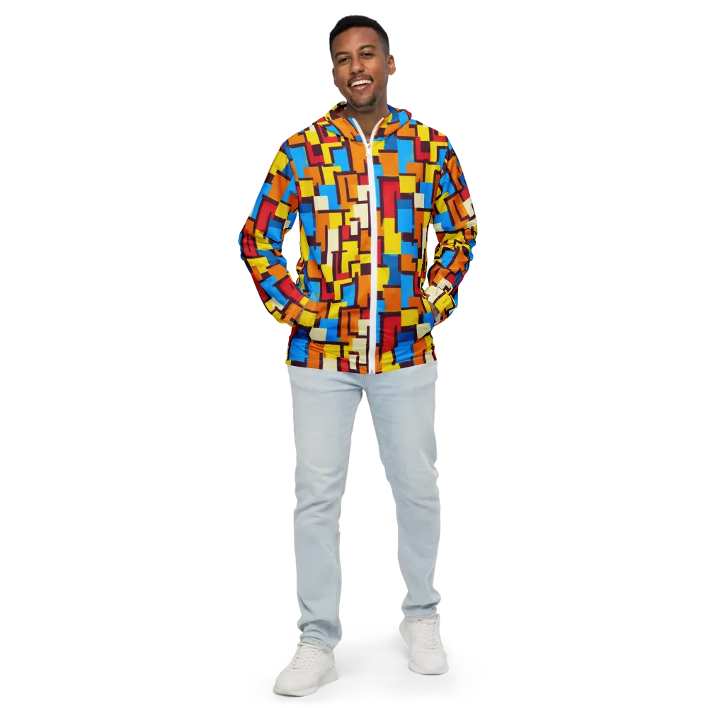 Bauhaus Voltage on Men's Windbreaker — Front