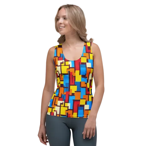 Bauhaus Voltage on a Women's Tank Top