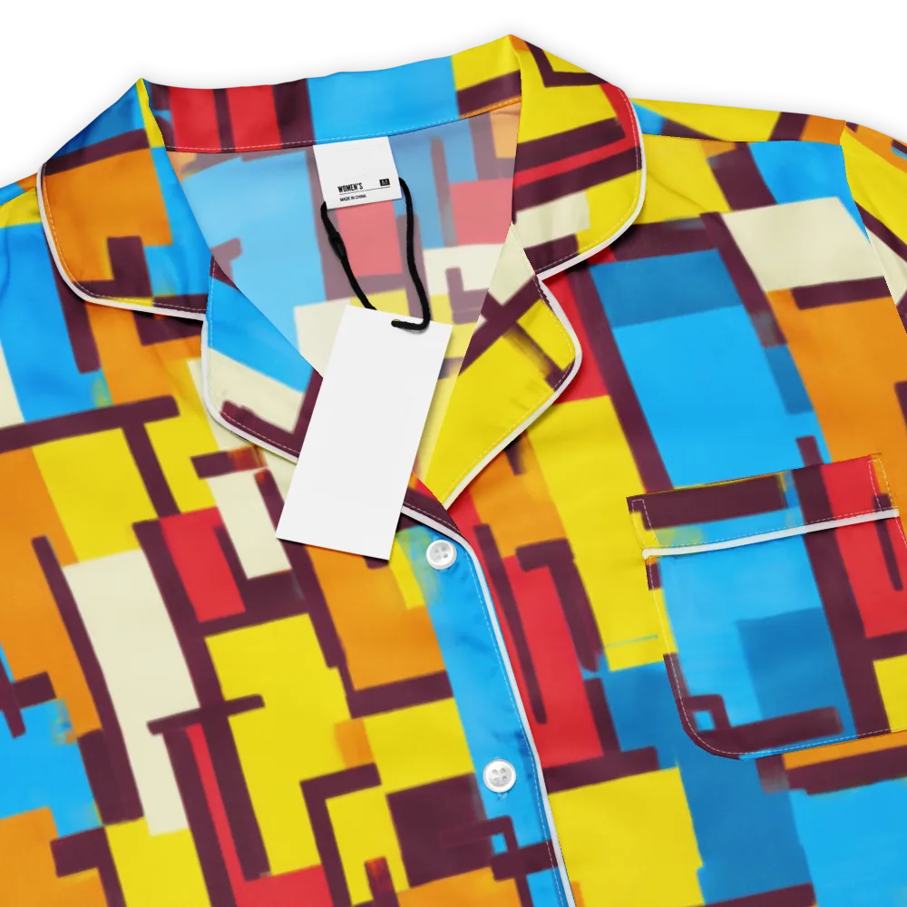 Bauhaus Voltage on Women's Short Sleeve Pajama Top — Product details