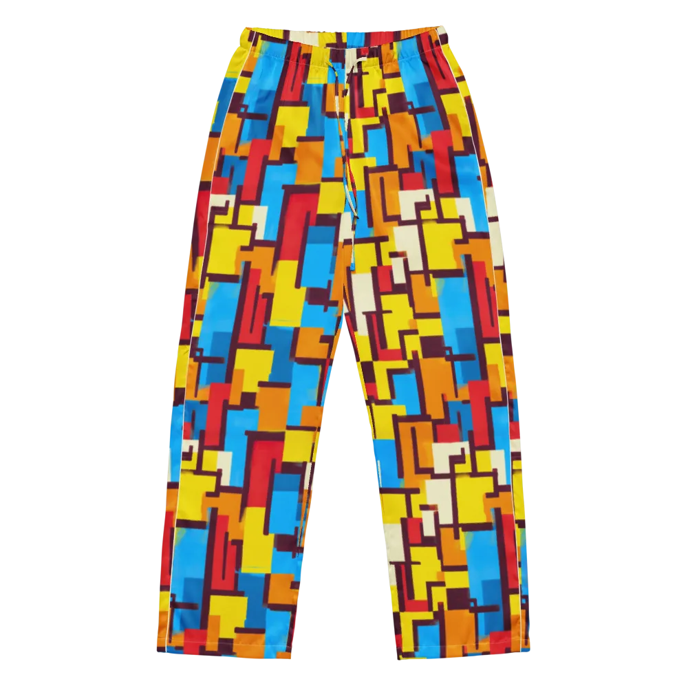 Bauhaus Voltage on Women's Pajama Pants — Front