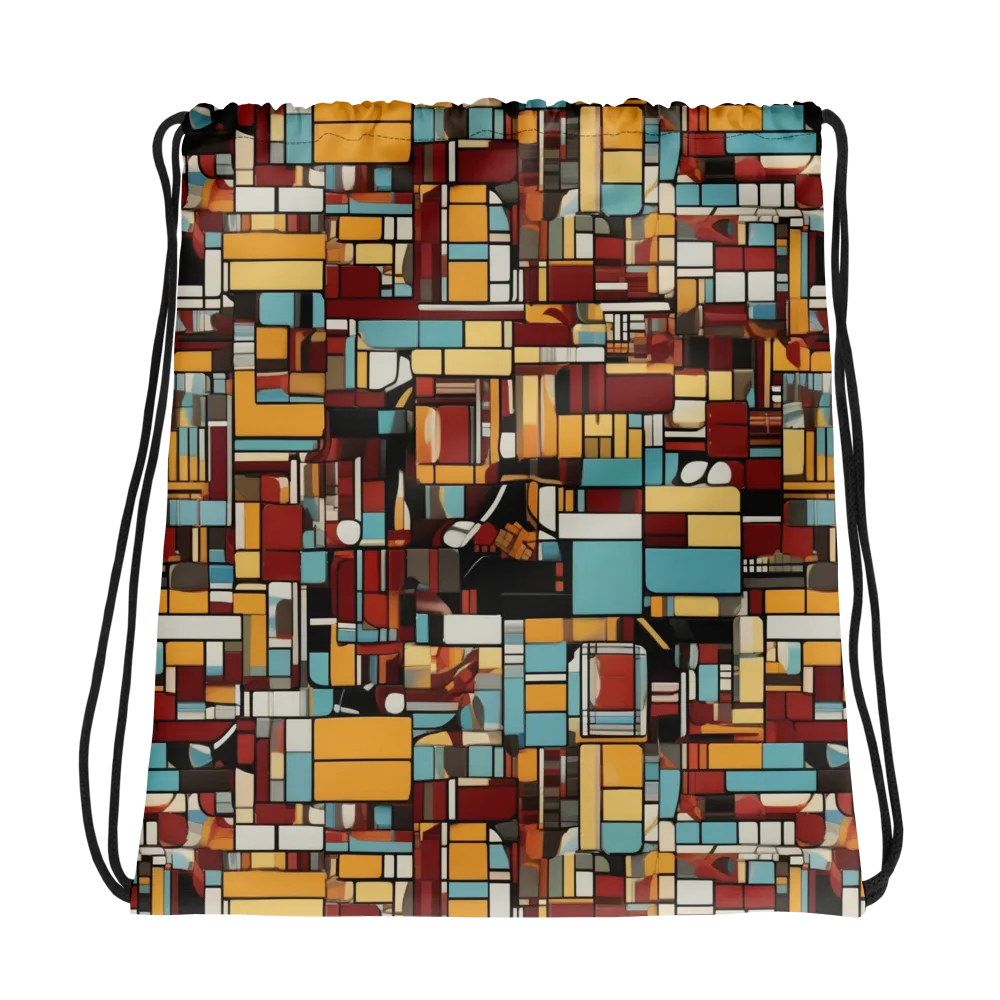 Chromatic City on Drawstring Bag — Photo