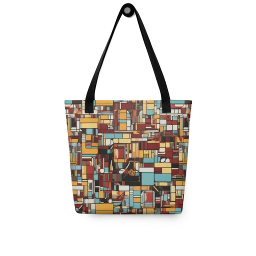 Chromatic City on a Tote Bag