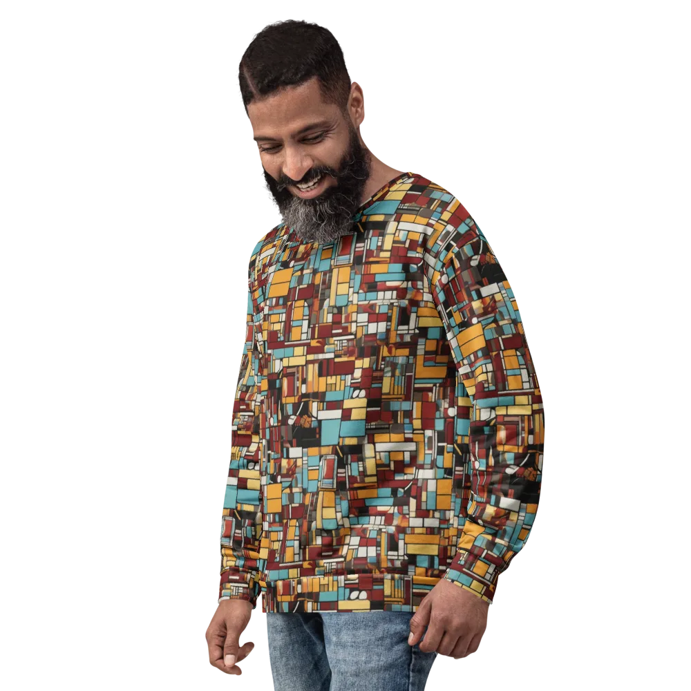 Chromatic City on Sweatshirt — Left Front