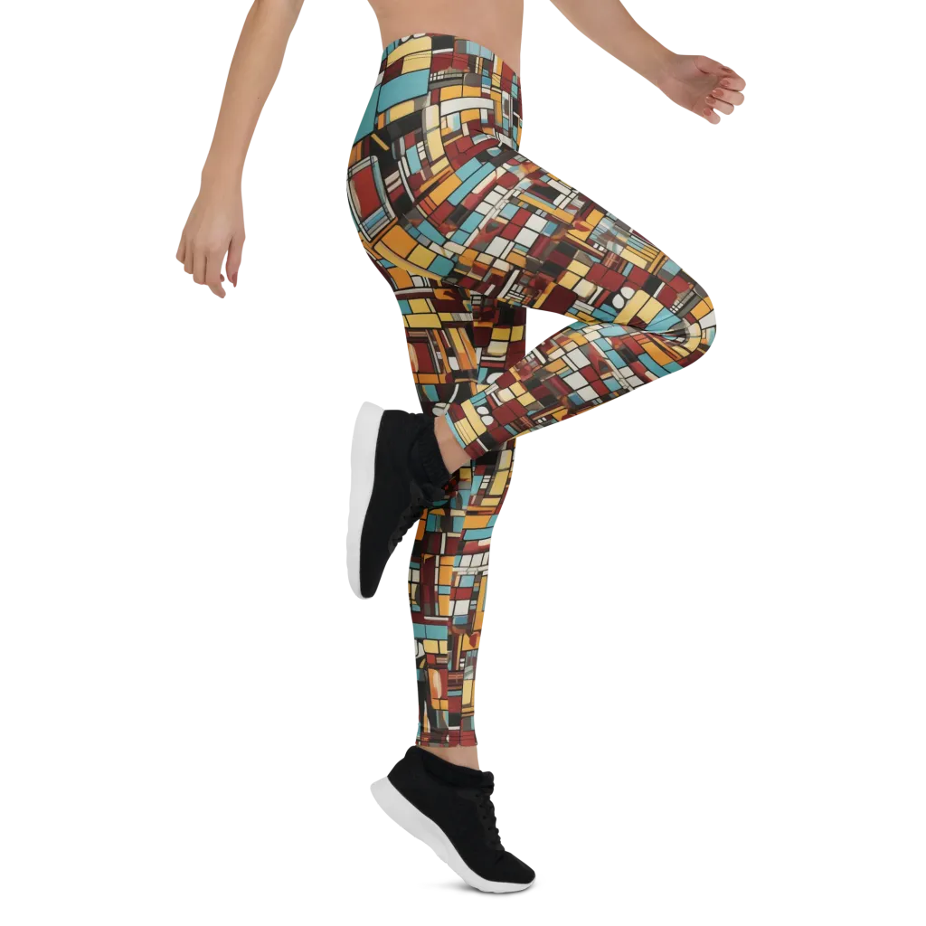 Chromatic City on Leggings — Right
