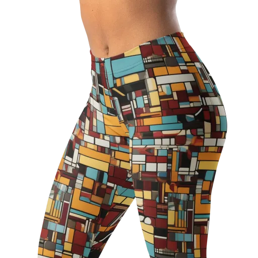 Chromatic City on a Leggings