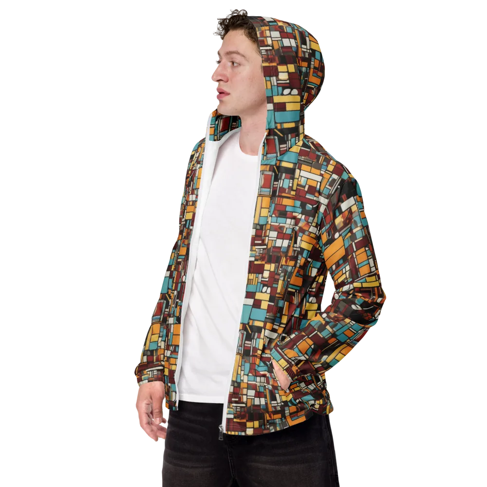Chromatic City on Men's Windbreaker — Left Front