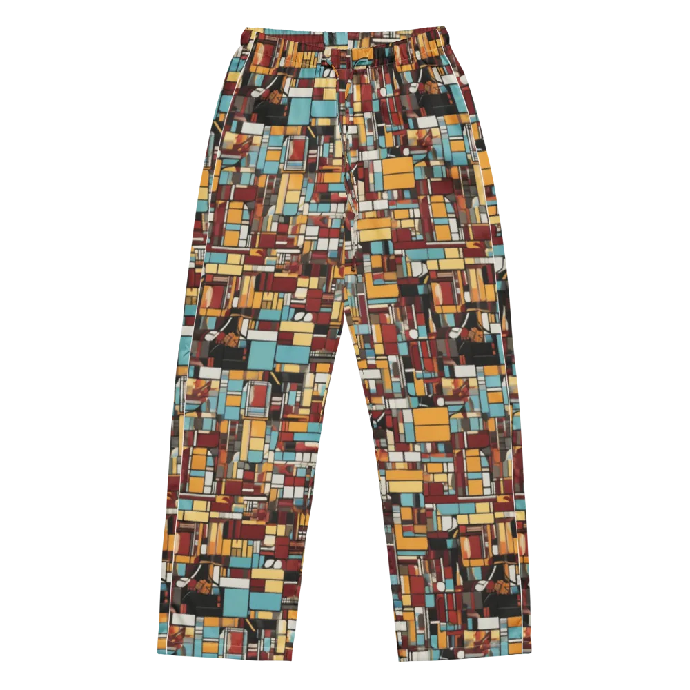 Chromatic City on Women's Pajama Pants — Front
