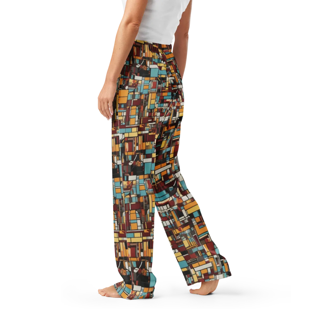 Chromatic City on Women's Pajama Pants — Left