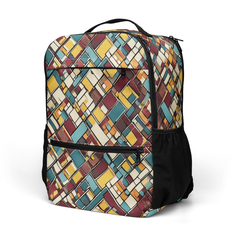 Copper Grid on Utility Backpack — Left Front