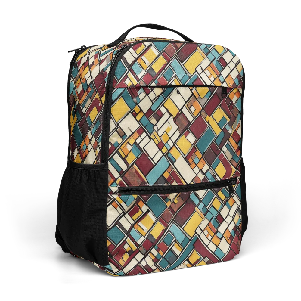 Copper Grid on Utility Backpack — Right Front