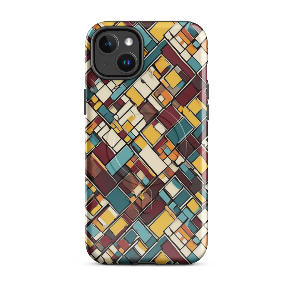 Copper Grid on MagSafe Tough Case for iPhone® — Front