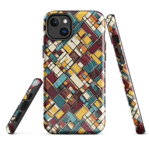 Copper Grid on a MagSafe Tough Case for iPhone®