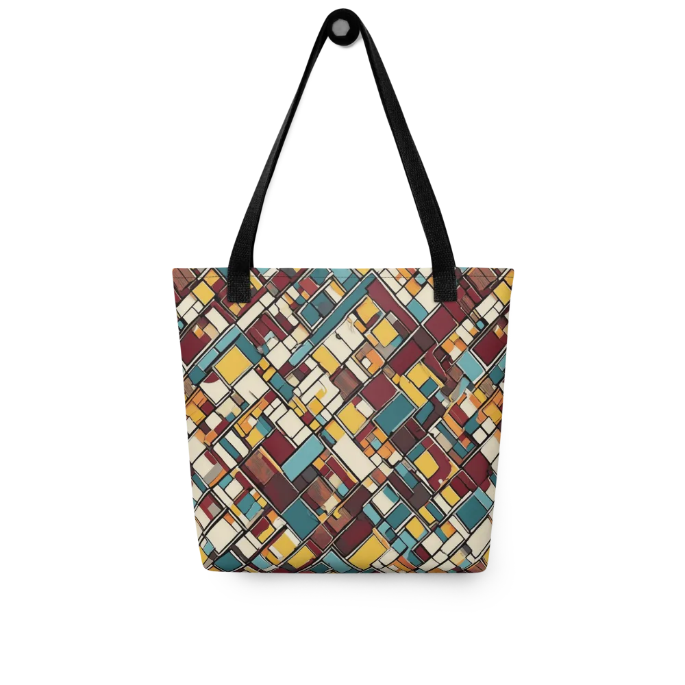 Copper Grid on Tote Bag — Front