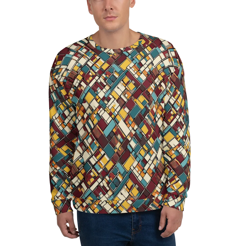 Copper Grid on Sweatshirt — Front