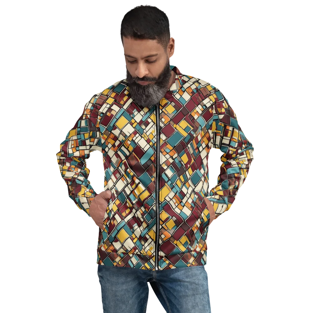 Copper Grid on Bomber Jacket — Front