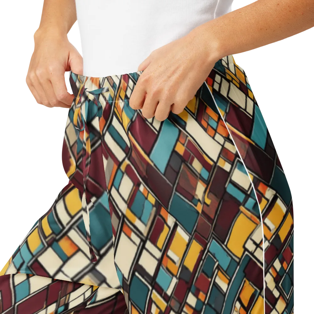 Copper Grid on Women's Pajama Pants — Product details