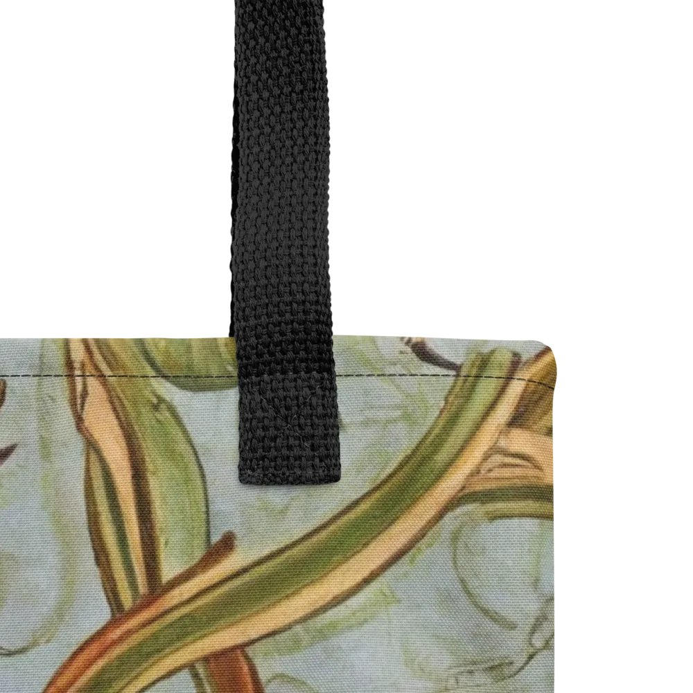 Pomegranate Trellis on Tote Bag — Product details