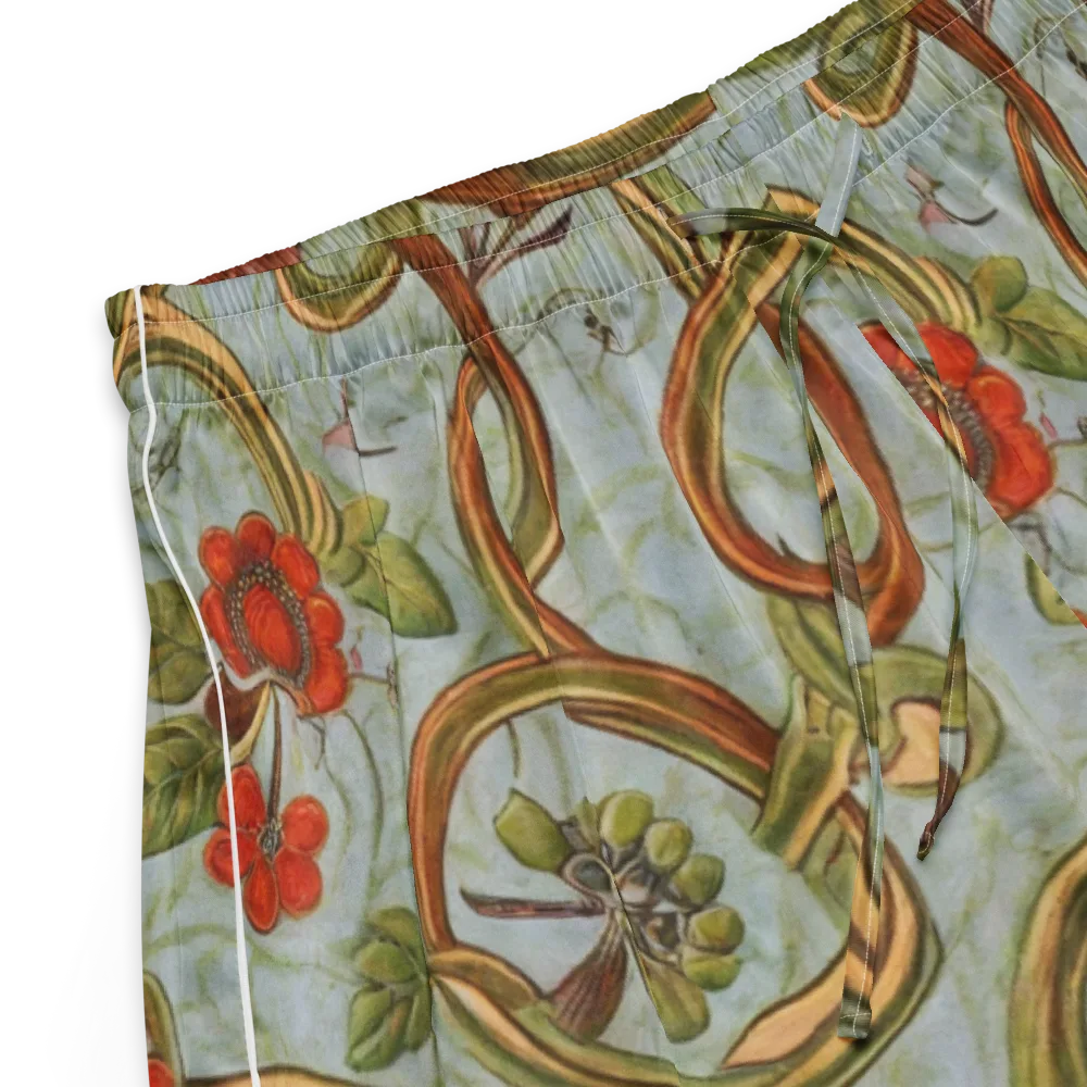 Pomegranate Trellis on Women's Pajama Shorts — Product details