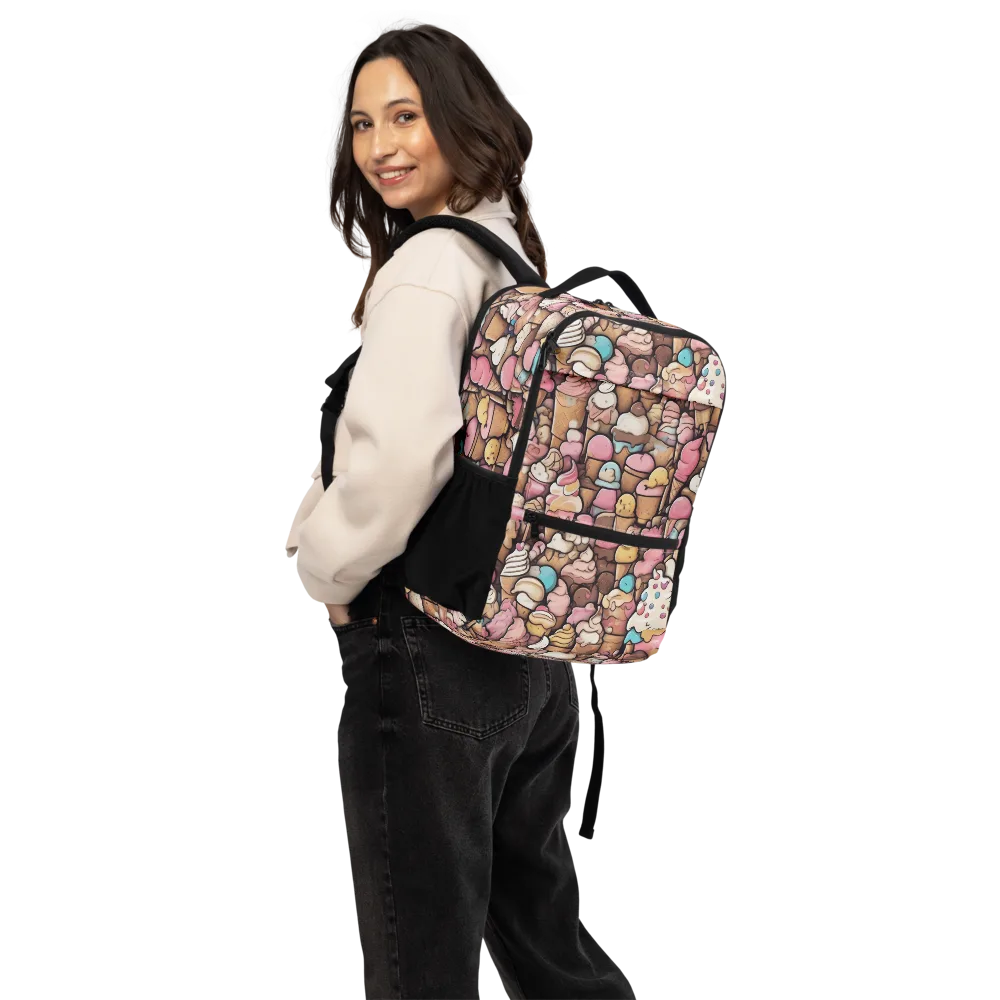Sugar Rush on Utility Backpack — Back