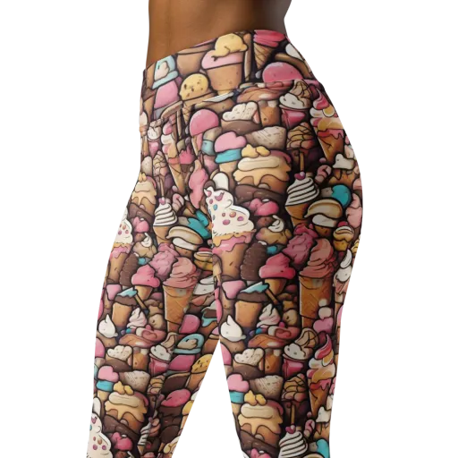 Sugar Rush on a Yoga Leggings
