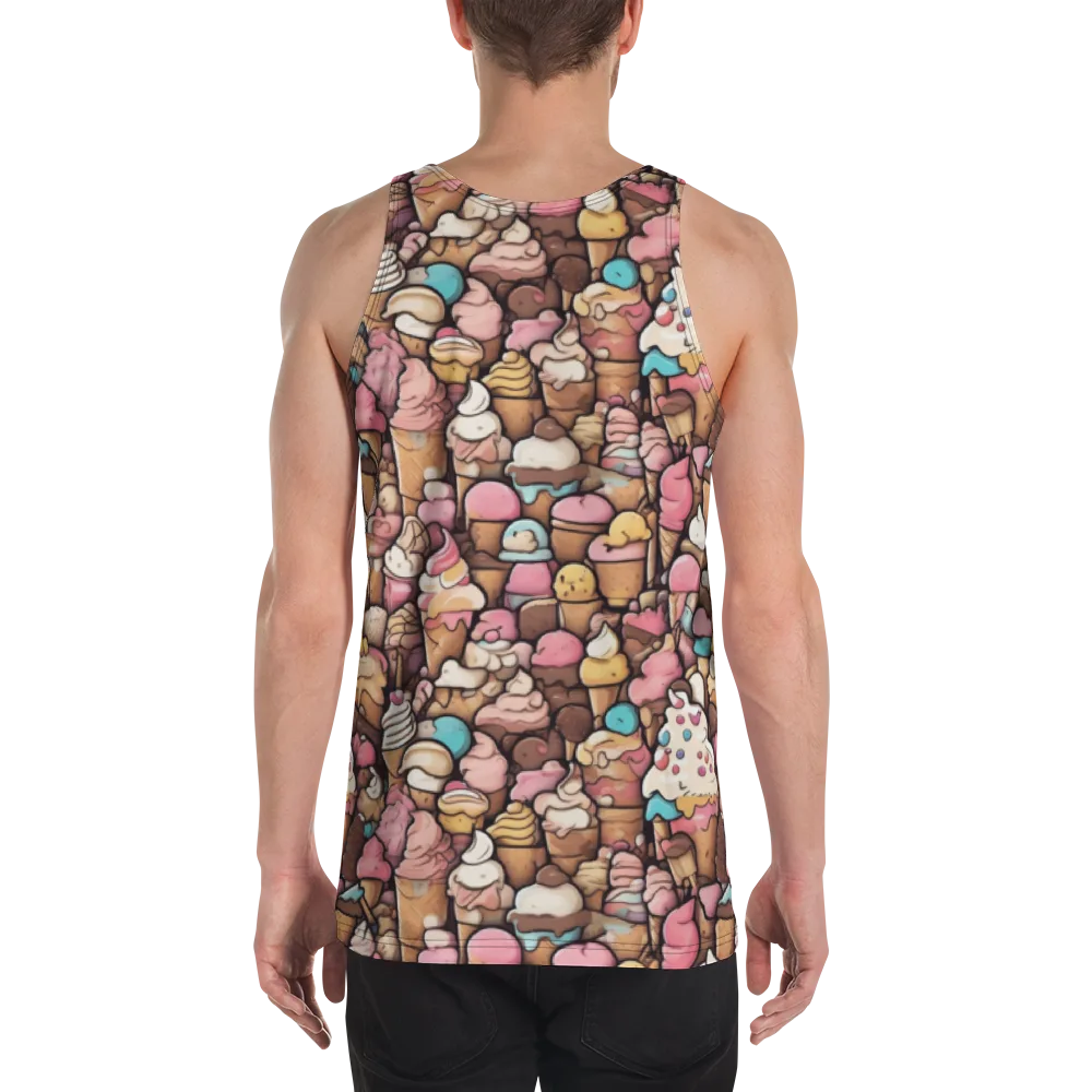 Sugar Rush on Men's Tank Top — Back