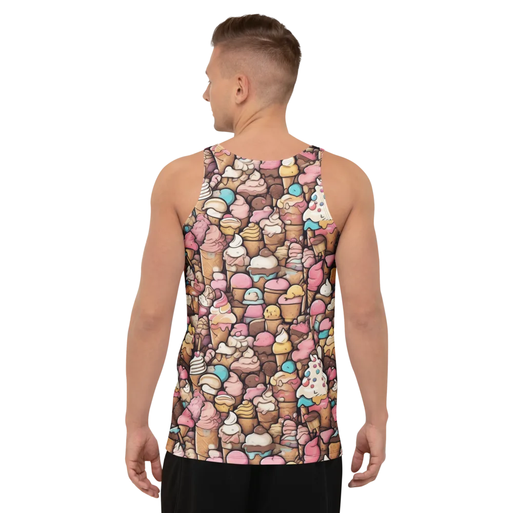 Sugar Rush on Men's Tank Top — Back