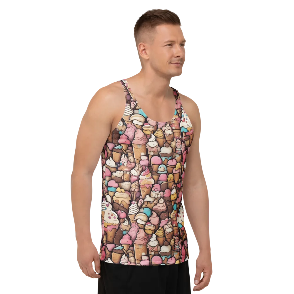 Sugar Rush on Men's Tank Top — Right Front