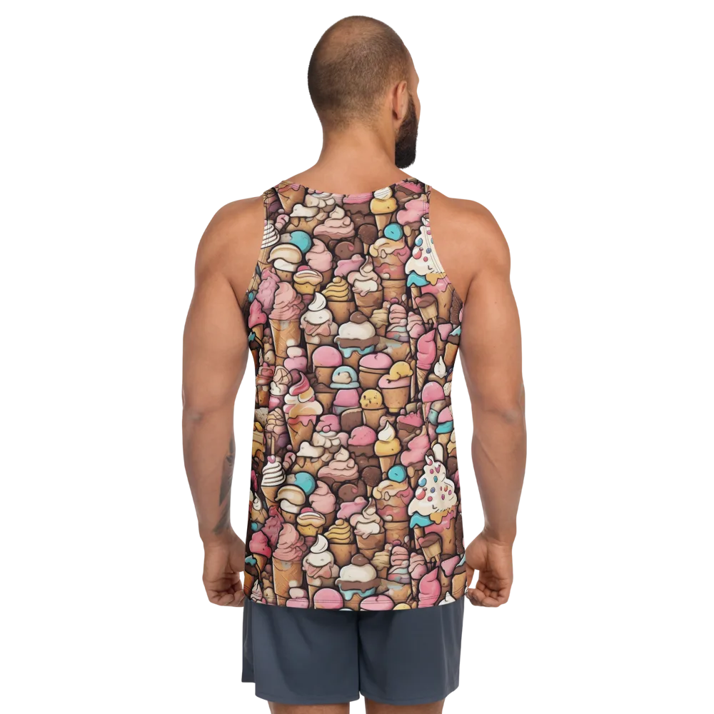 Sugar Rush on Men's Tank Top — Back