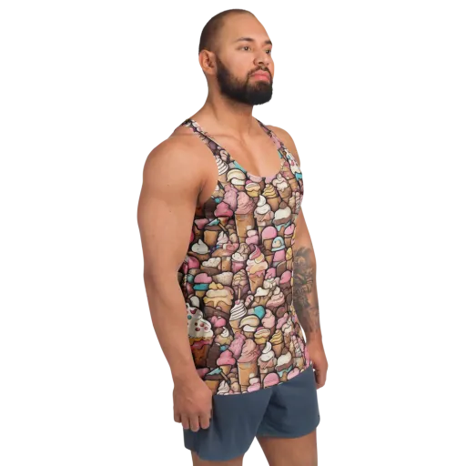 Sugar Rush on a Men's Tank Top