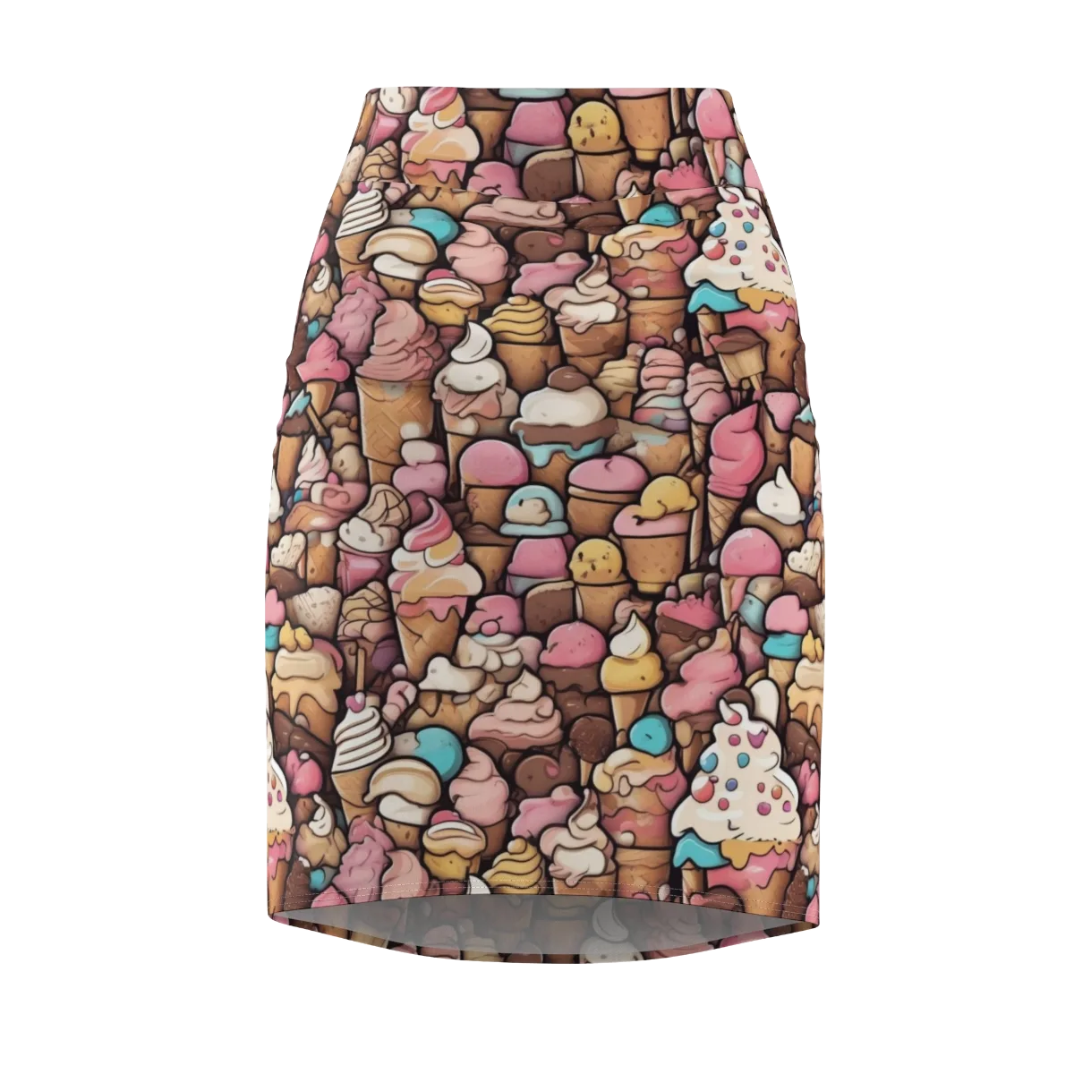 Sugar Rush on Pencil Skirt — Front