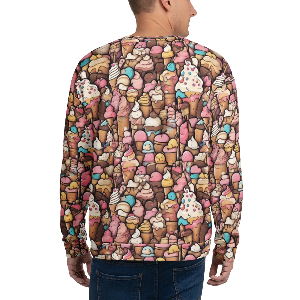 Sugar Rush on Sweatshirt — Back