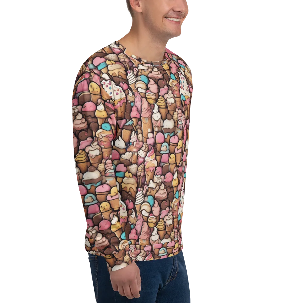 Sugar Rush on Sweatshirt — Right Front