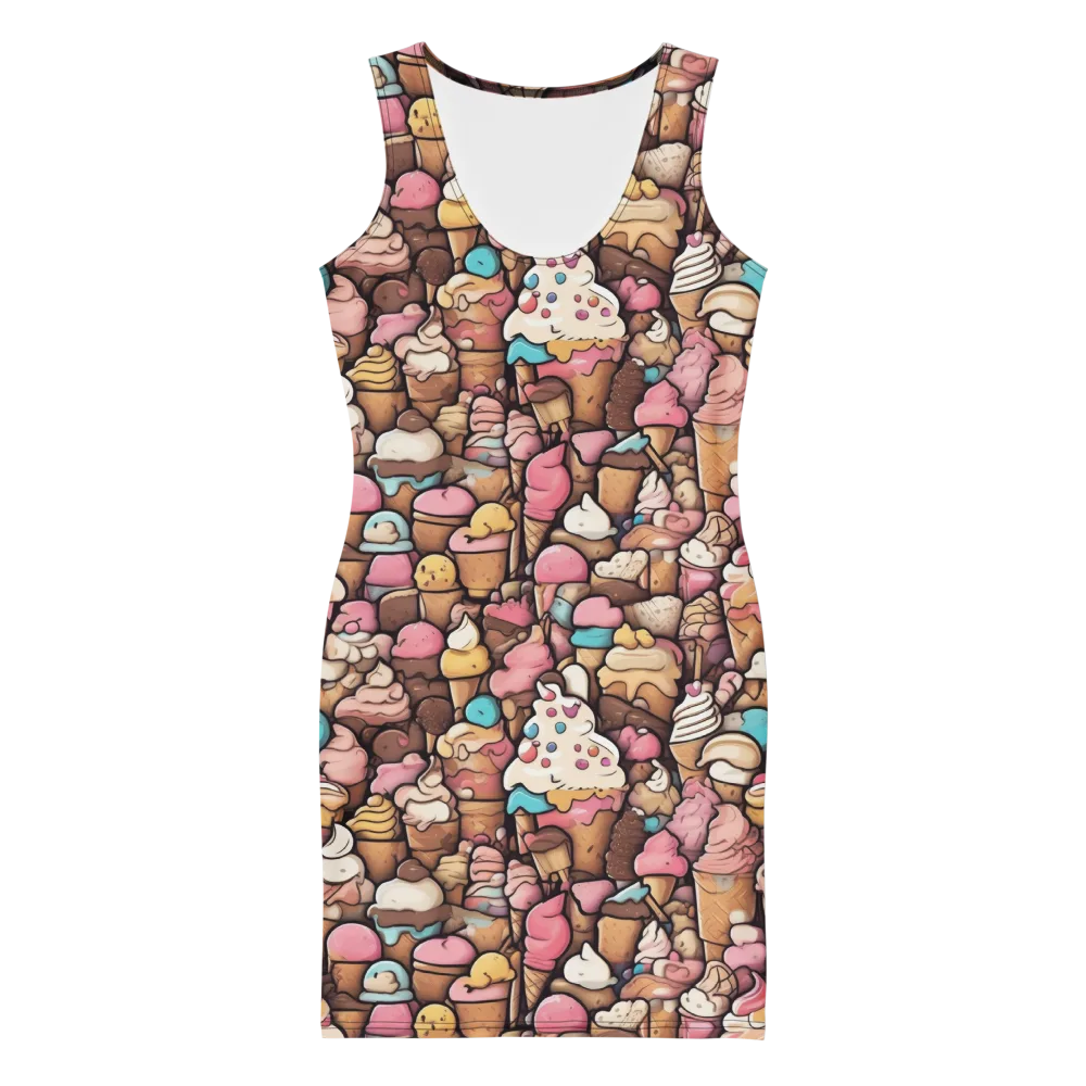 Sugar Rush on Bodycon Dress — Front