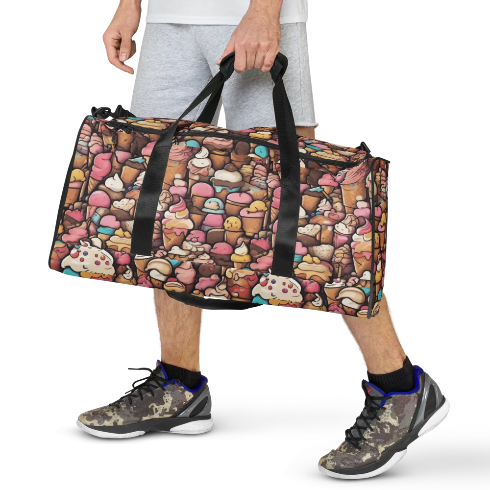 Sugar Rush on Duffle Bag — Front