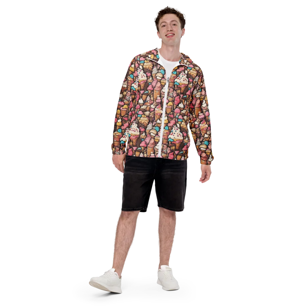 Sugar Rush on Men's Windbreaker — Front