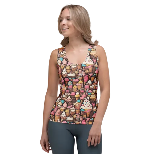 Sugar Rush on a Women's Tank Top