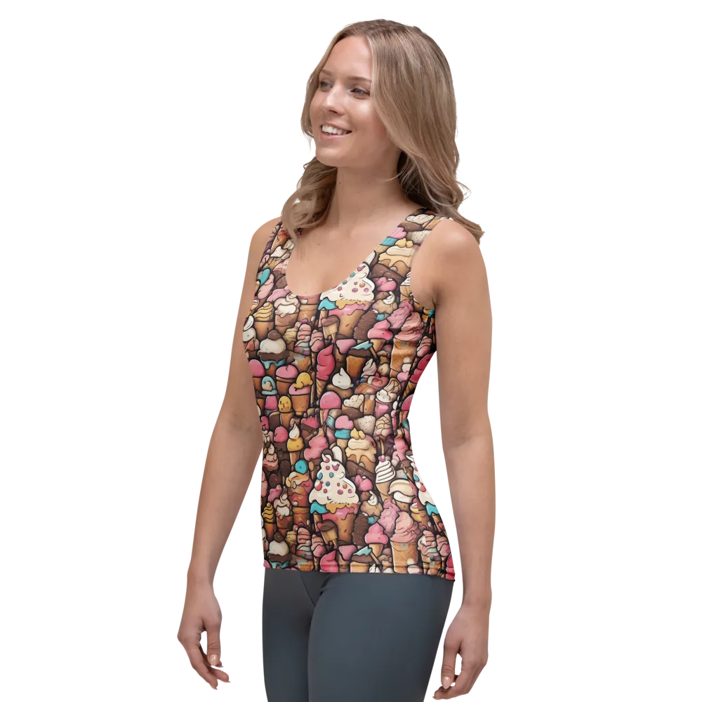 Sugar Rush on Women's Tank Top — Left Front