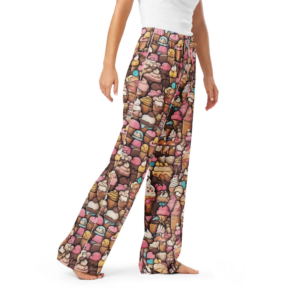 Sugar Rush on Women's Pajama Pants — Right Front