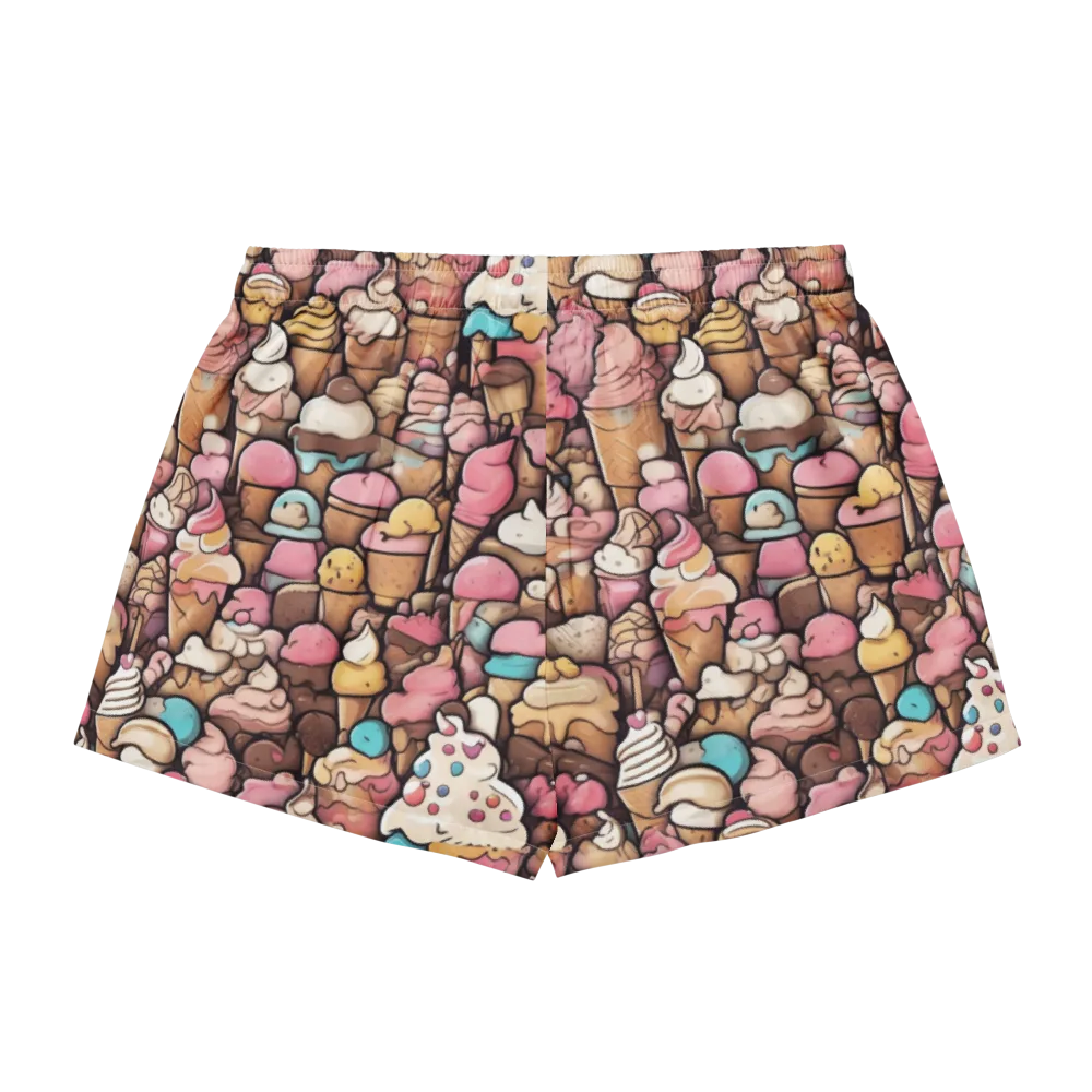 Sugar Rush on Women's Pajama Shorts — Back