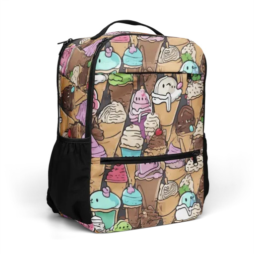 Gelato Carnival on a Utility Backpack