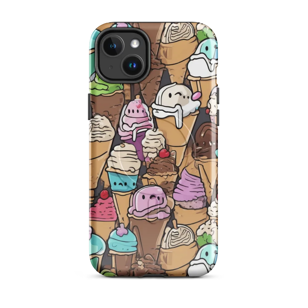 Gelato Carnival on MagSafe Tough Case for iPhone® — Front
