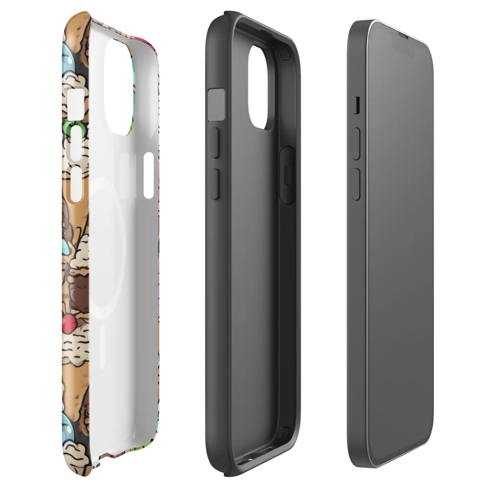 Gelato Carnival on MagSafe Tough Case for iPhone® — Front