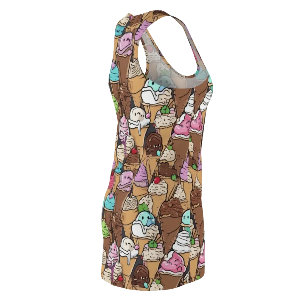 Gelato Carnival on Racerback Dress — Back Side