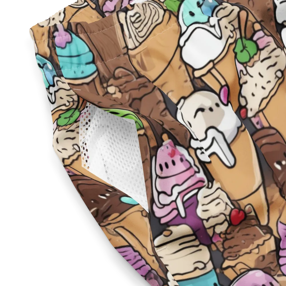 Gelato Carnival on Swim Trunks — Product details 2